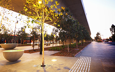 Sydney Metro Northwest landscaping