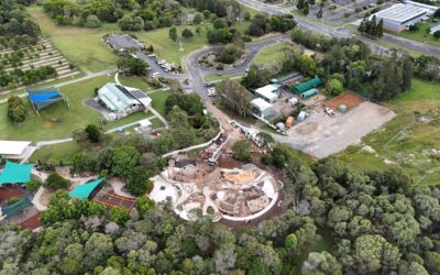 CREEC Environmental Centre Adventure Playground in Burpengary nears completion