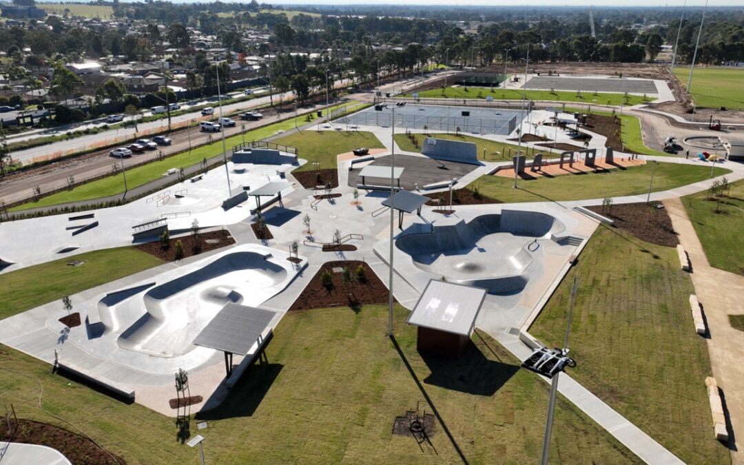 Gipps Street Recreation Precinct Nears Completion